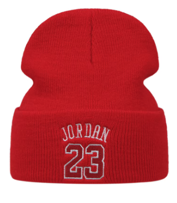 Jordan 23 Beanie — Red