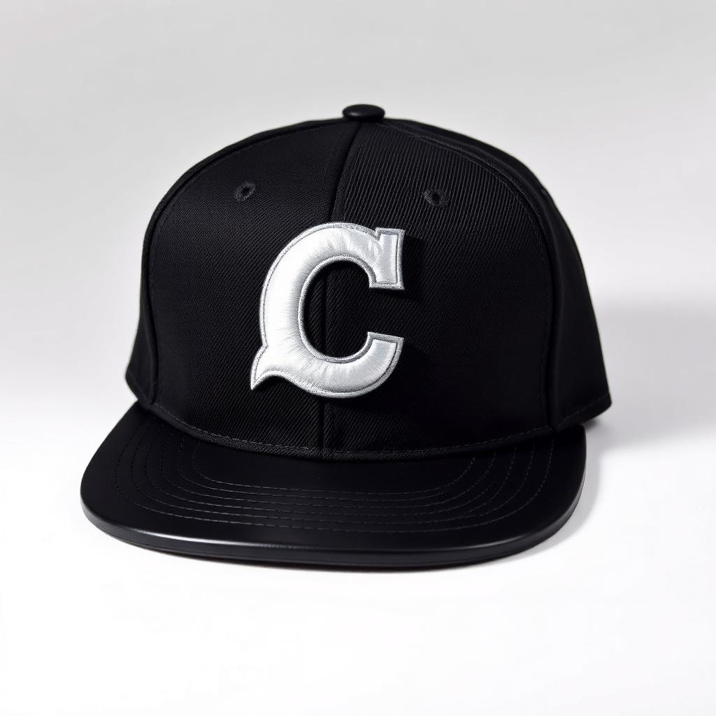 'C' Varsity Snapback — Black