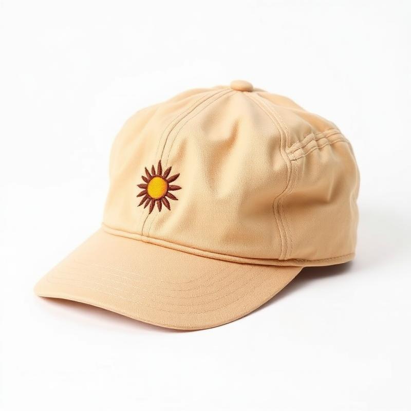Sunburst Dad Hat — Washed Tan